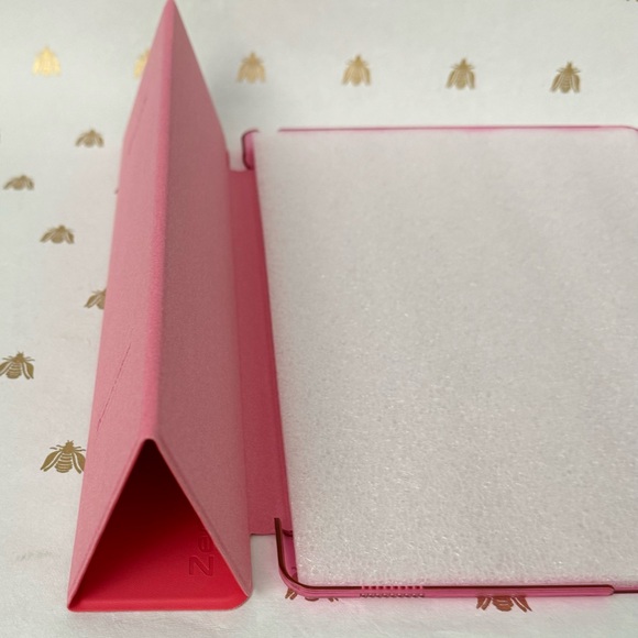 Zeox iPad Pro 12.9” Slim Case NEW Fun Hot Coral Pink Smart Wake & Sleep Feature - Picture 7 of 10